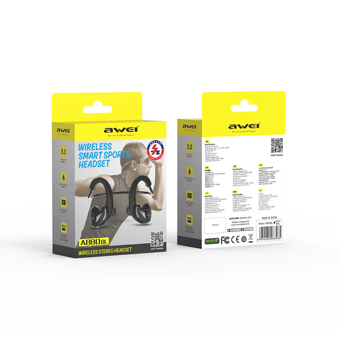 Audífonos Deportivos A880BL