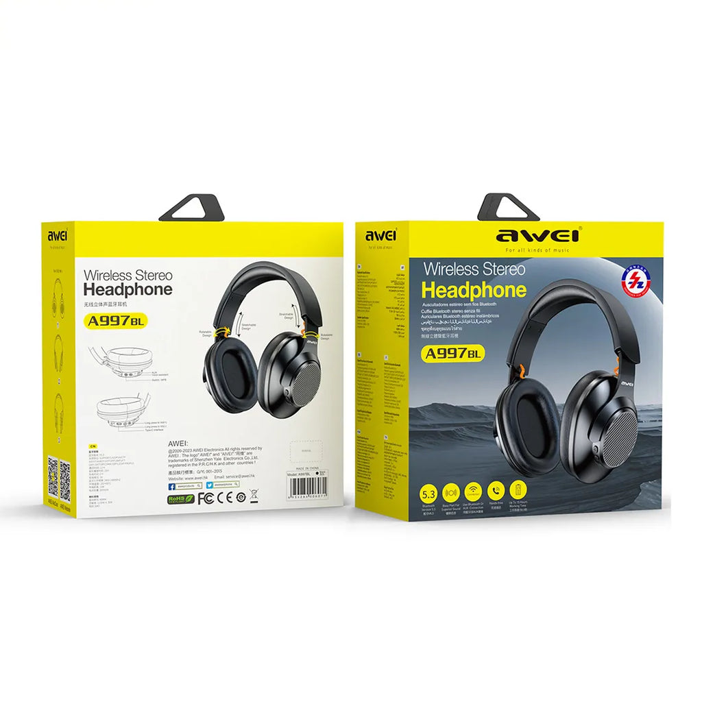 Audífonos de Diadema A997BL