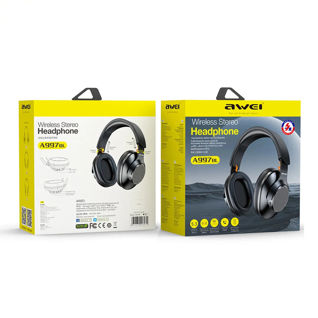 Audífonos de Diadema A997BL