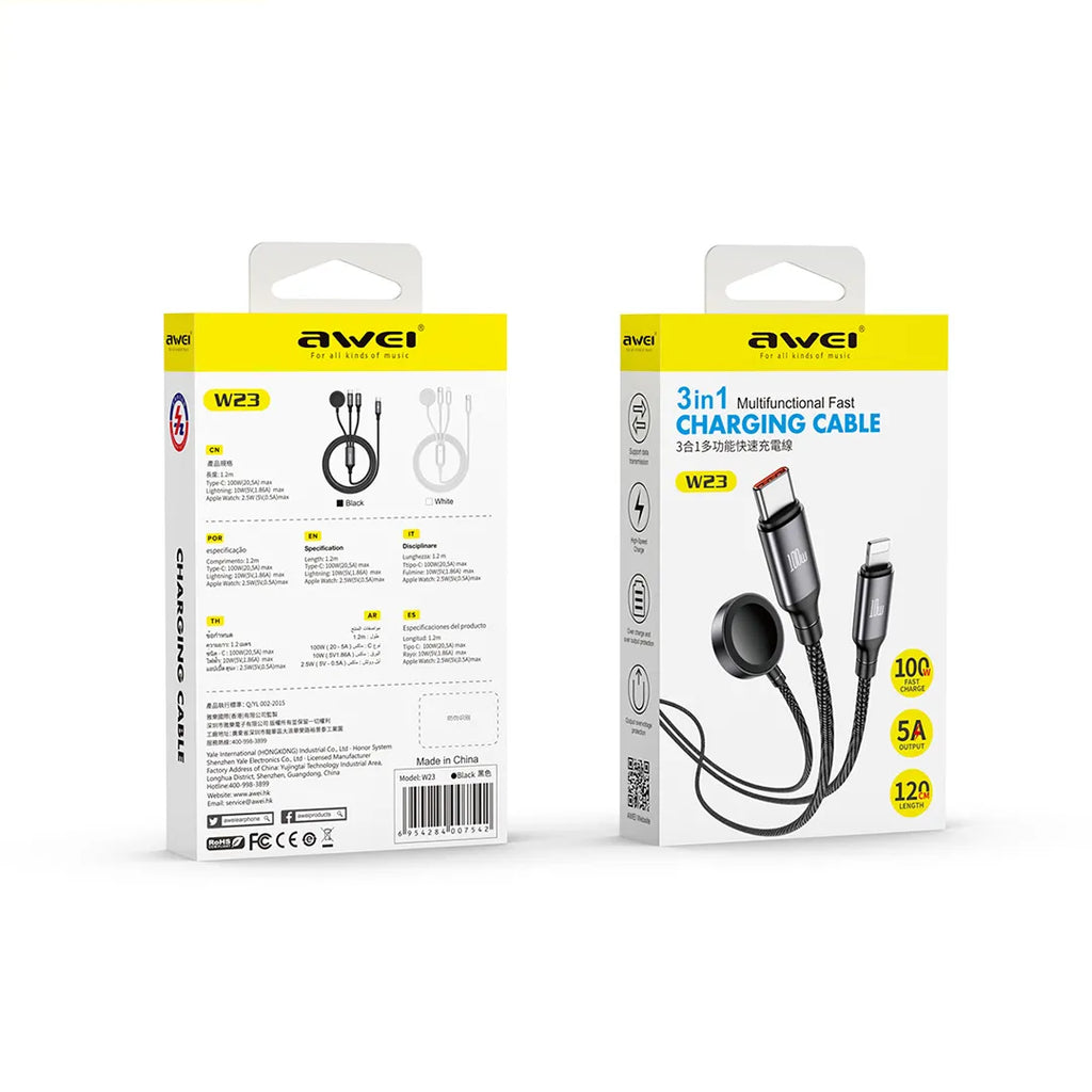 Cable W23 3en1